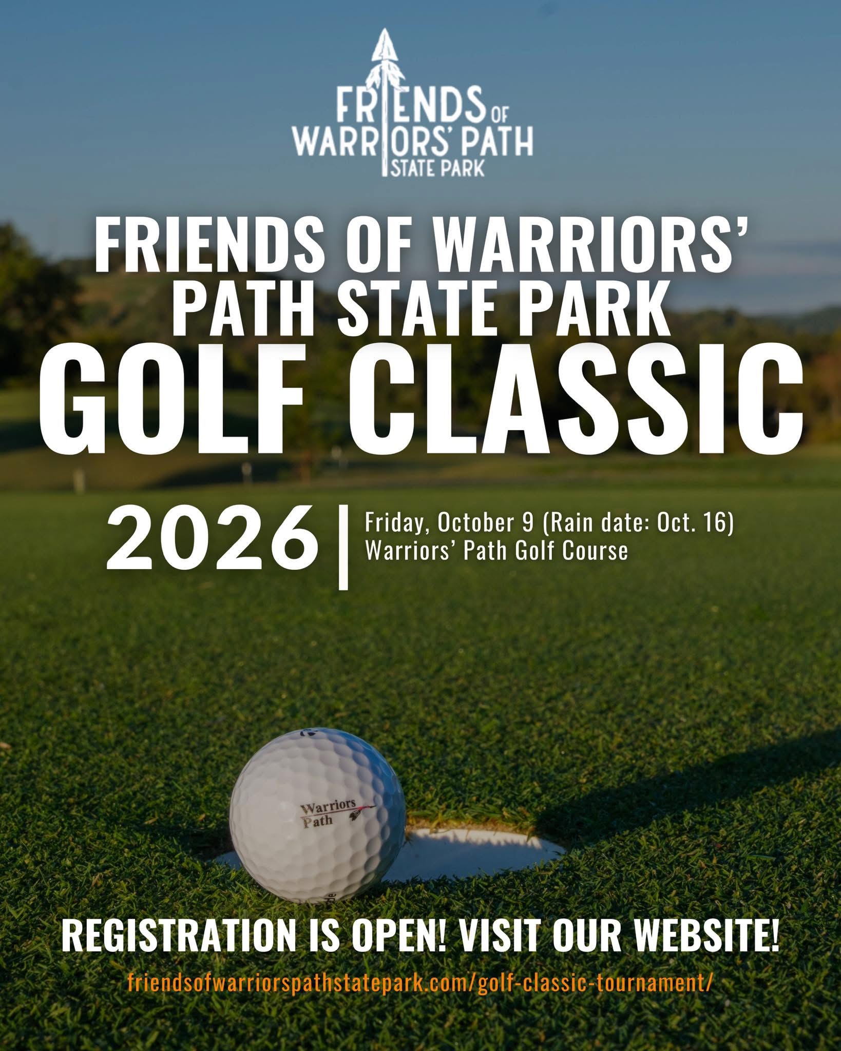 Friends of Warriors Path State Park Golf Classic 2026